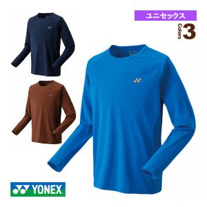 ヨネックス テニス・バドミントンウェア（メンズ/ユニ）  ロングスリーブTシャツ／フィットスタイル／ユニセックス（16650）｜luckpiece