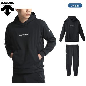 デサント DESCENTE バレーボールウェア スウェット パーカー パンツ 上下セット DVUXJF20 DVUXJG20｜ラックスポーツYahoo!店