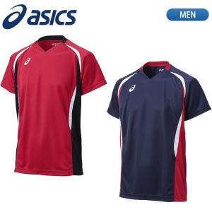 セール40％OFF アシックス asics バレーボール ウェア メンズ 半袖 ゲームシャツ XW1325｜lucksports