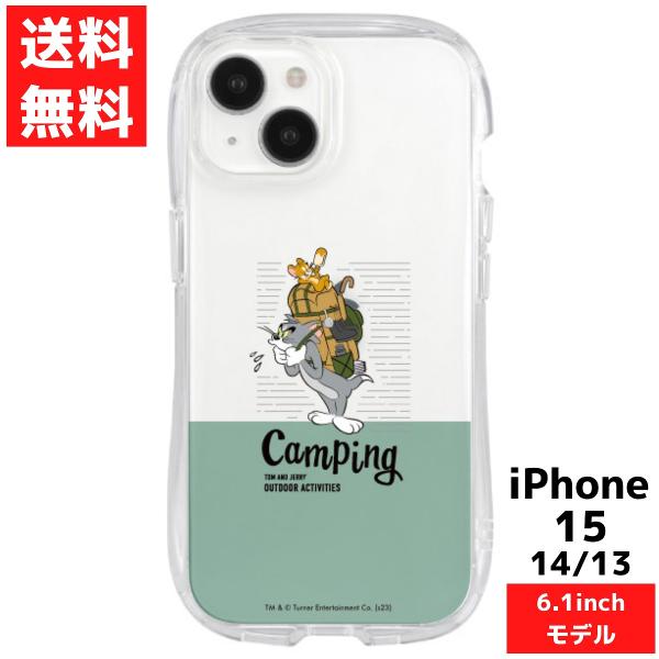 iPhone 15 14 13 対応 トムとジェリー クリスタルクリア ケース スマホ カバー アイ...