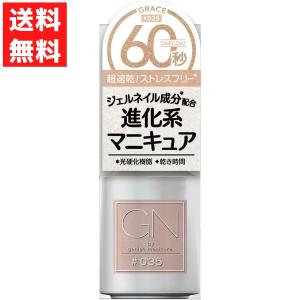 ジーエヌバイジーニッシュマニキュア 035 GRACE グレース 5ml ベージュ ジェルネイル成分配合 超速乾