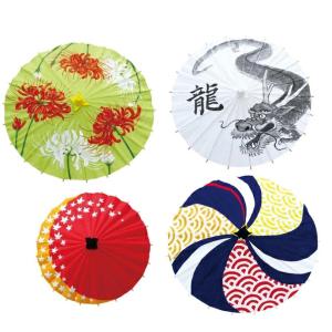 お絵かきデザイン和傘 100個セット販売 お絵...の詳細画像1