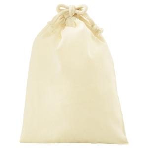 3.5オンス・コットン巾着（M）150個販売 かさばらず持ち歩きに適している。ノベルティ 景品【名入れ可能商品】