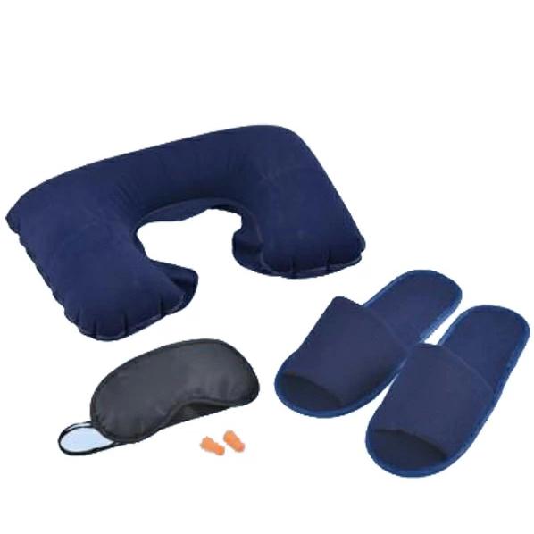 トラベルセット5点セット  240個販売 アイマスク・エアーピロー・収納ポーチの充実セット 災害時・...