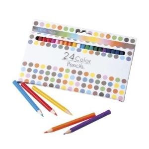 24色カラーペンシル　色鉛筆　240個セット販売　絵付け・おえかきイベントで大人気　スケッチ