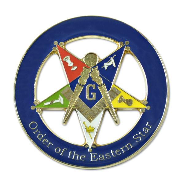 【並行輸入品】Masonic Exchange Eastern Star (OES)オートエンブレム...
