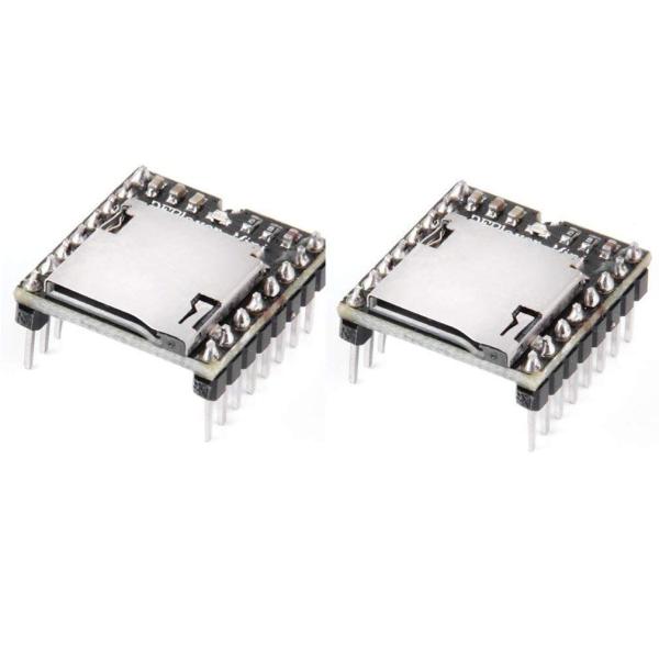 【並行輸入品】HiLetgo〓 2個セット TFカード Uディスクミニ MP3プレーヤー オーディオ...