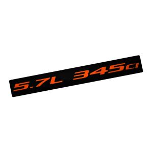【並行輸入品】ERPART 5.7L 345ci RED on Black Highly Polis...
