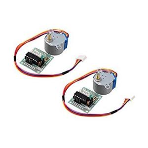 【並行輸入品】PiMill 2pcs DC 5V Stepper Motor 28BYJ 48 + ...