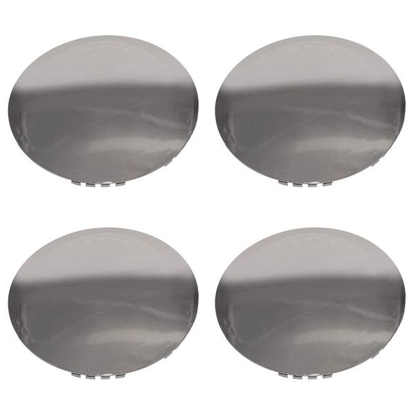 【並行輸入品】BB Auto 4個セット クローム 17インチ 20インチ ホイールハブ センターキ...