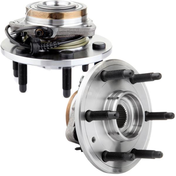 【並行輸入品】ECCPP ホイールハブベアリングアセンブリ プレミアムベアリング フロント左/右 6...