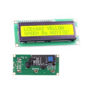 【並行輸入品】NOYITO 1602 16x2 LCDモジュールシールド ブルーバックライト IIC I2Cドライバー シリアルインターフェース