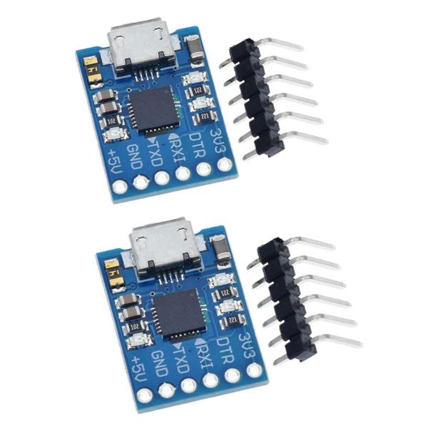 【並行輸入品】Hailege 2pcs CP2102 Micro USB to UART TTL C...