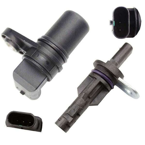 【並行輸入品】2X Crankshaft + Camshaft Position Sensor Ki...