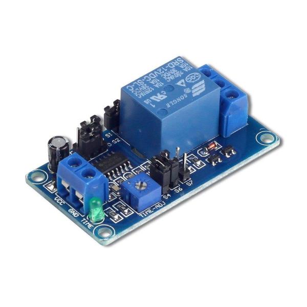 【並行輸入品】UCTRONICS DC 12V タイムディレイリレーモジュール プラスチックエンクロ...