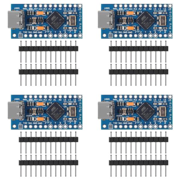 【並行輸入品】AITRIP Pro Micro ATmega32U4 5V 16MHz Type C...