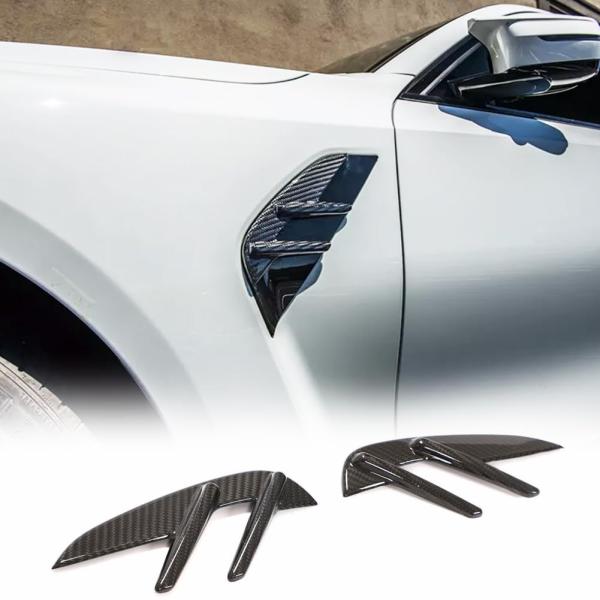 【並行輸入品】JC SPORTLINE ドライカーボンファイバー サイドフェンダーカバー BMW 3...