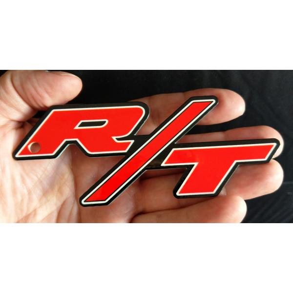 【並行輸入品】Dodge R/T Logo Steel Magnet (Magnet   5" X2...