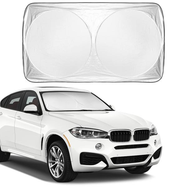 【並行輸入品】UrbanX Car Windshield Sunshade for BMW Alpi...