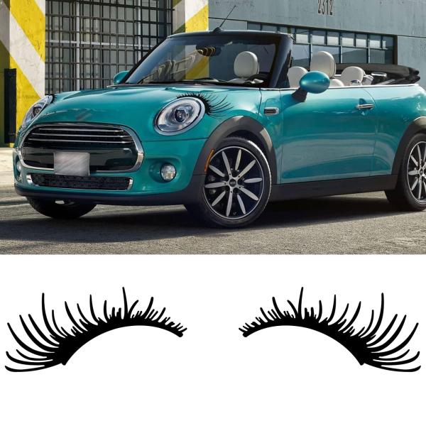 【並行輸入品】Xotic Tech 45.72cm x 20.32cm カーまつげ カーヘッドライト...