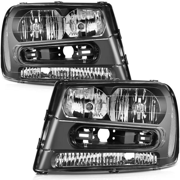 【並行輸入品】LSAILON Headlight Assembly Replacement Fit ...