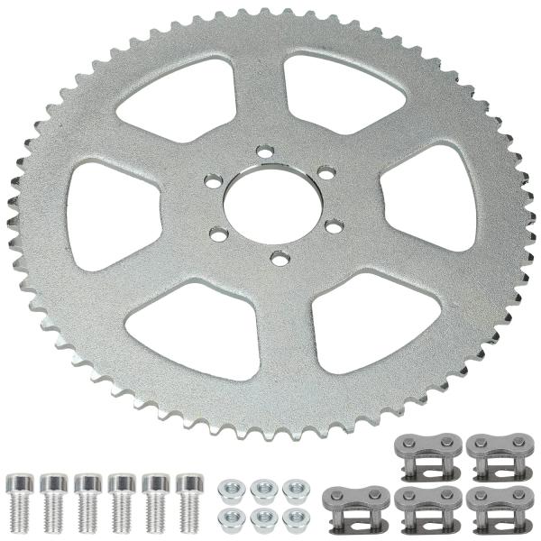 【並行輸入品】YOXUFA #35 チェーン 65歯 リアスプロケットコグ 80cc 97cc 10...