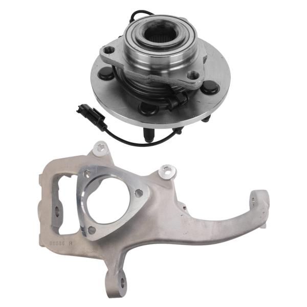 【並行輸入品】TRQ Front Right Steering Knuckle &amp; Bearing ...