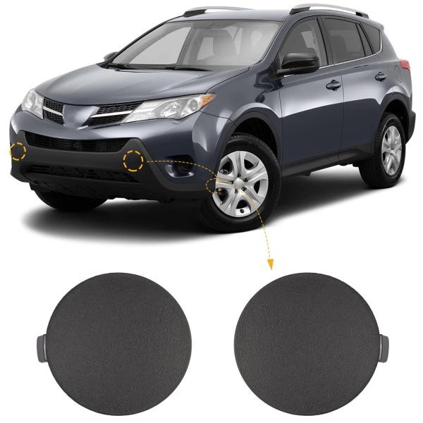 【並行輸入品】CZShiYue Front Bumper Tow Hook Cover Towing...