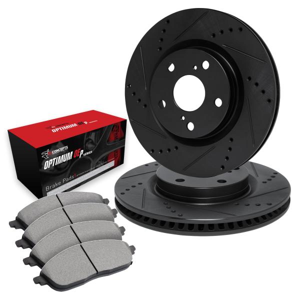 【並行輸入品】R1 Concepts フロントブレーキとローターキット | フロントブレーキパッド ...