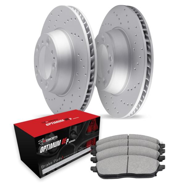 【並行輸入品】R1 Concepts フロントブレーキとローターキット | フロントブレーキパッド ...