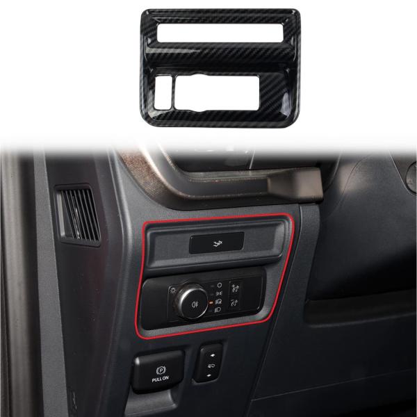 【並行輸入品】Carbon Fiber Side Console Headlight Switch ...