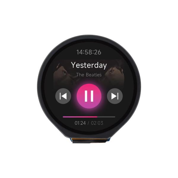 【並行輸入品】Coolwell 1.3インチ ラウンド液晶 タッチパネル付き Raspberry P...