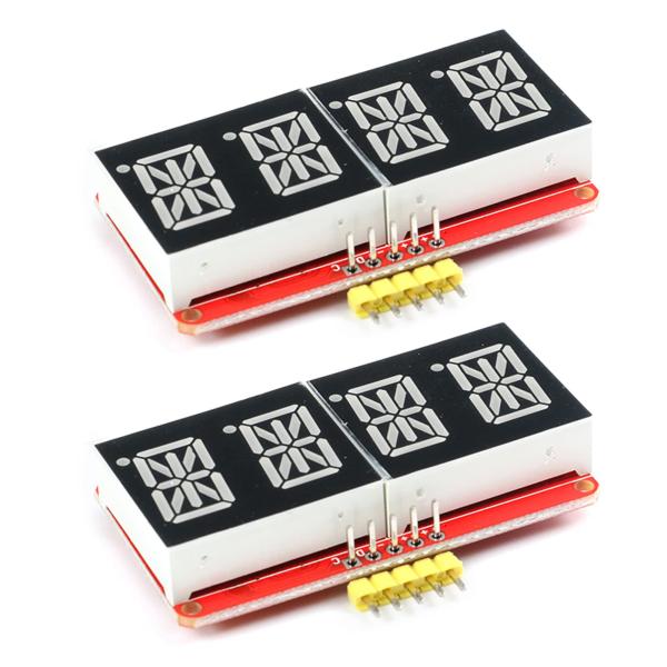 【並行輸入品】EC Buying 2Pcs 0.54" HT16K33 4 Bit Meter Di...
