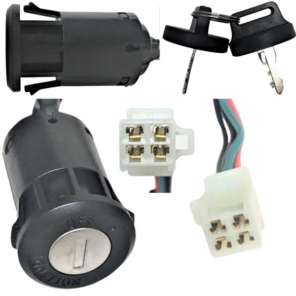 【並行輸入品】GoKart Key Ignition Switch, fits most Massi...