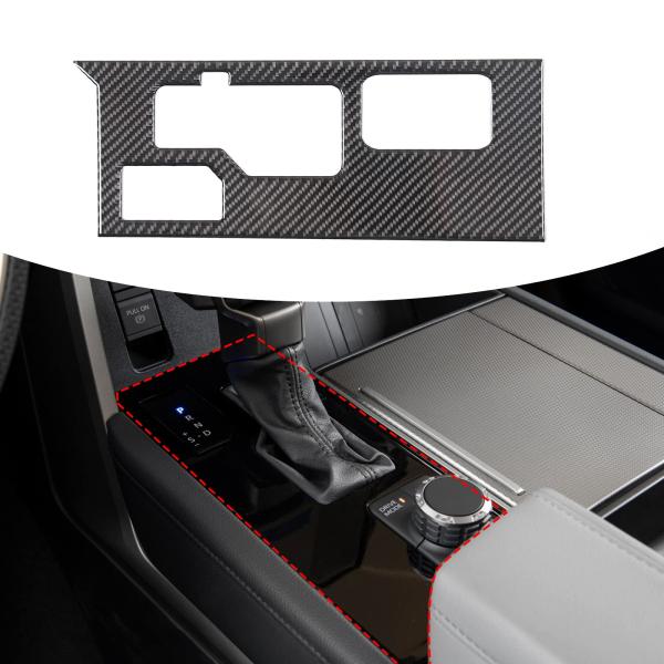 【並行輸入品】LLKUANG Center Console Shift Panel Protecti...