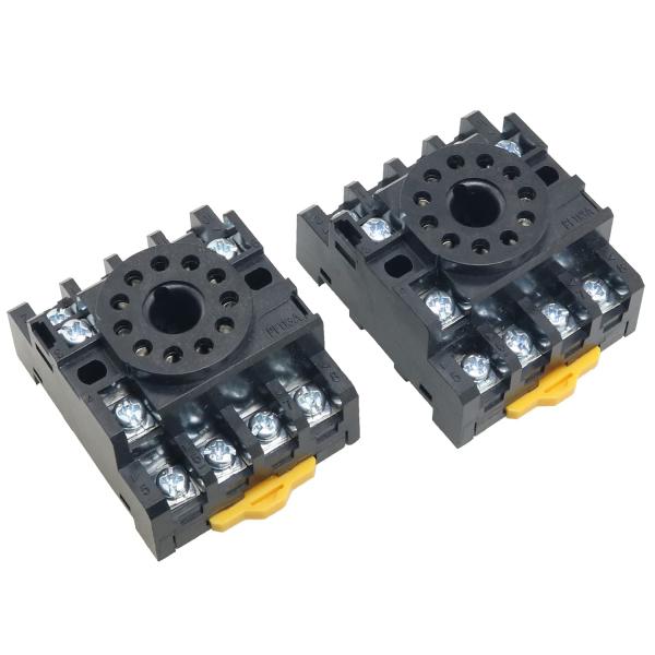 【並行輸入品】11 Pin Power Timer Relay Socket FMHXG 2PCS ...