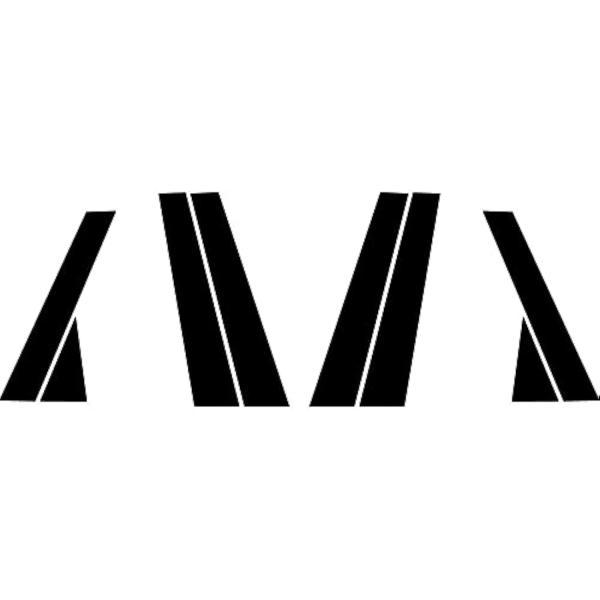 【並行輸入品】Rvinyl ピラーポスト ウィンドウトリム ランドローバー レンジローバー スポーツ...