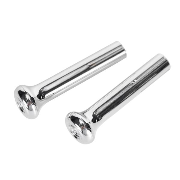 【並行輸入品】Rldym クロームプラスチックドアロックノブ 2個 IN6728Z GMシボレー車と...