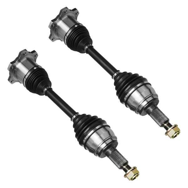 【並行輸入品】AUTOSTEADY 4WD 6 ラグ ABS フロント CV 車軸なし シボレー サ...