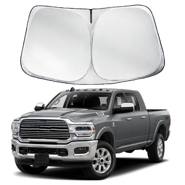 【並行輸入品】車用ウィンドウサンシェード フロントガラス Dodge RAM 2025 2024 2...