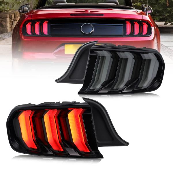 【並行輸入品】VLAND Led Rear Lights Compatible with Ford ...
