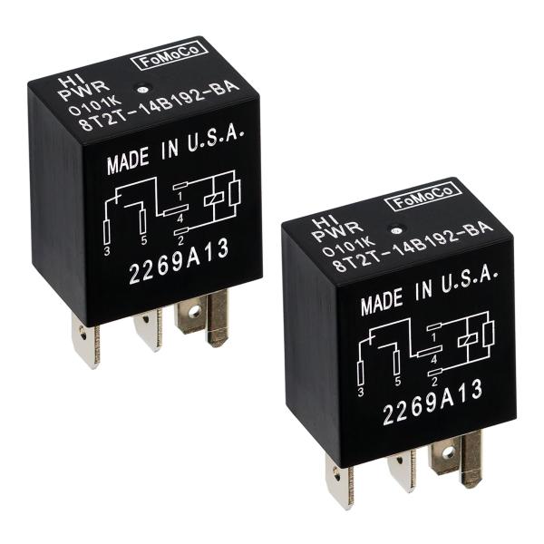 【並行輸入品】2 Pcs 8T2T 14B192 BA 30A 12VDC Automotive H...