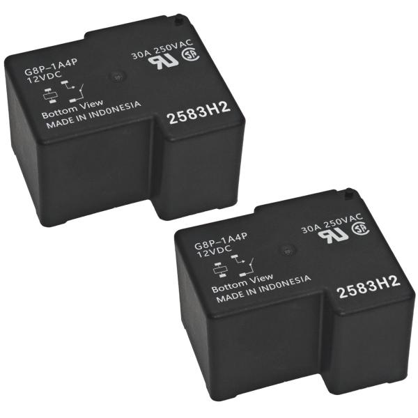 【並行輸入品】Relay G8P 1A4P DC12 2パック G8P 1A4P Fully Sea...