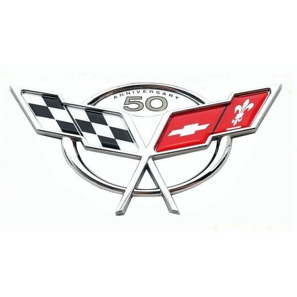 【並行輸入品】1Pc Rear 1997 2004 Corvette C5 Emblems 3D B...