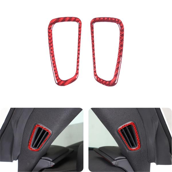 【並行輸入品】Hudiriy Real Soft Carbon Fiber A Pillar Air...