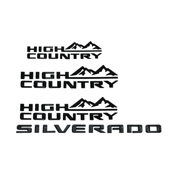【並行輸入品】Kit 4X 2019 2024 Silverado High Country Emb...