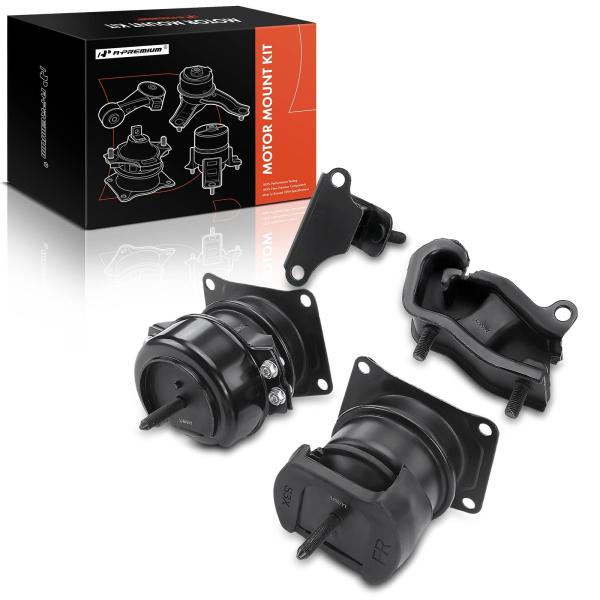 【並行輸入品】A Premium 4個 エンジンモーターマウントとトランスミッションマウントキット ...