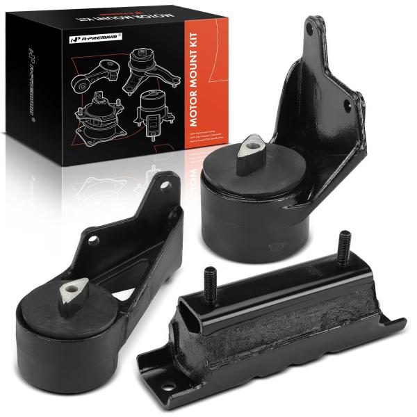 【並行輸入品】A Premium エンジンモーターマウントとトランスミッションマウントキット 3個 ...