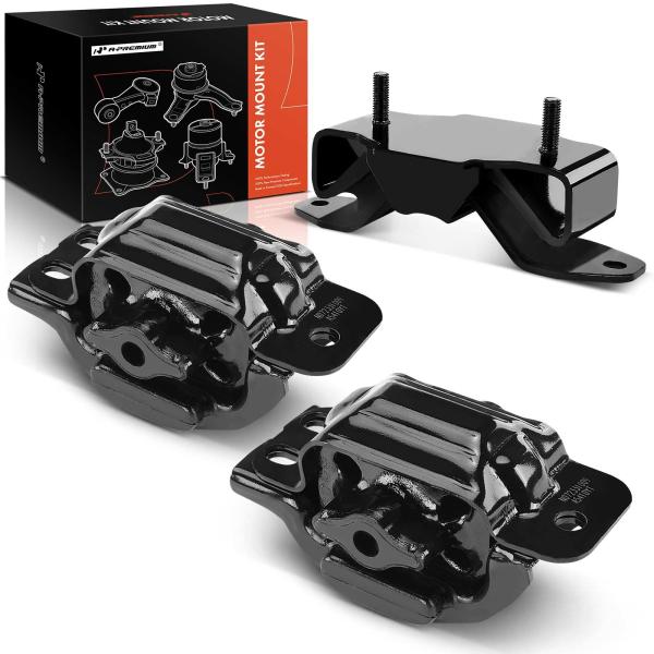 【並行輸入品】A Premium エンジンモーターマウントとトランスミッションマウントキット 3個入...