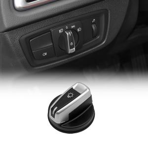 【並行輸入品】車のヘッドライトヘッドランプスイッチノブボタンカバー交換用 BMW 1 3 X1シリーズ E90 E91 E81 E82 E87